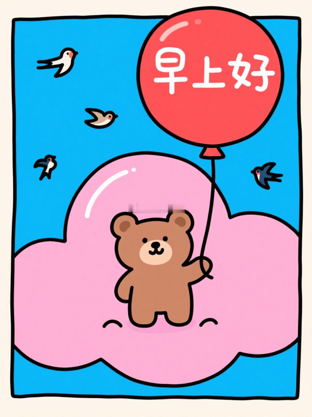 嘿，早上好！记得给生活比个耶岑先生