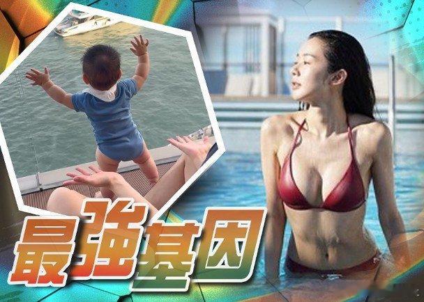 「十優港姐」麥明詩（Louisa）去年與任職機師的老公盛勁為（Keith）拉埋天