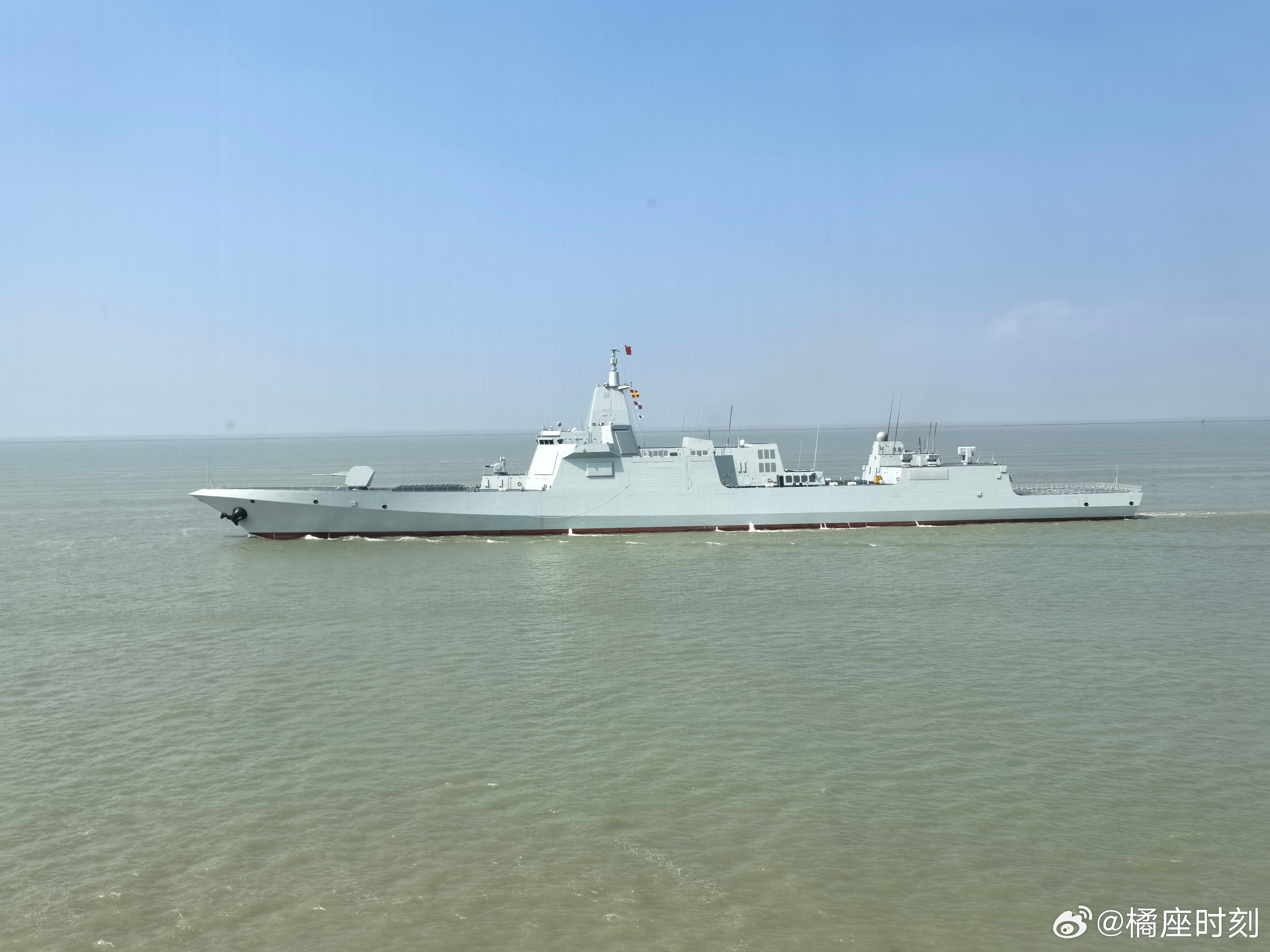 055二批次首舰109东莞舰归建图 [酷]即将刷号服役 [鼓掌]图源见水印烽火问