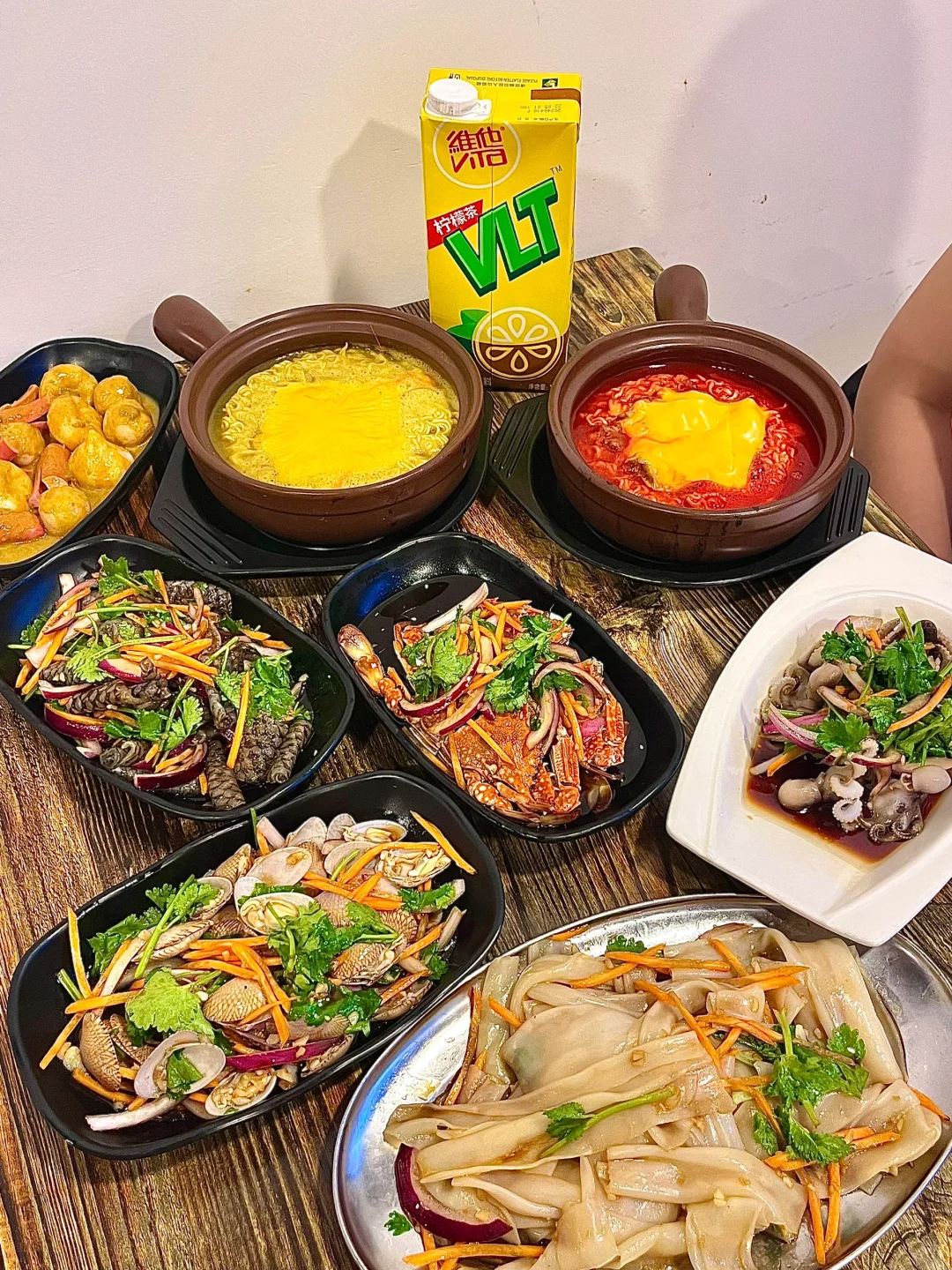 中山：）港口捞汁小海鲜🦞🦀️均价二十！！