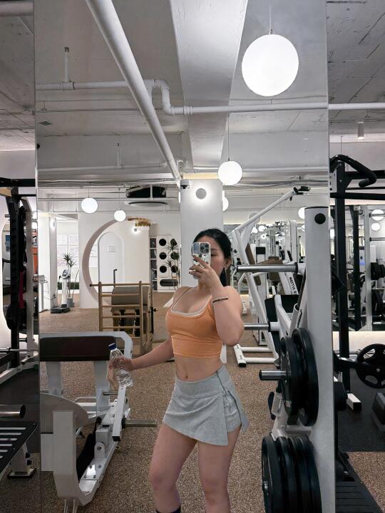 流泪也要站上跑步机