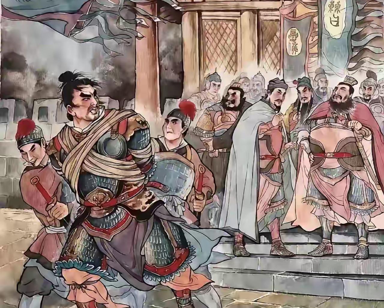 我们的底层心态，大都是悲情主义，无视现实，同情心泛滥。
吕奉先命丧白门楼，我们说