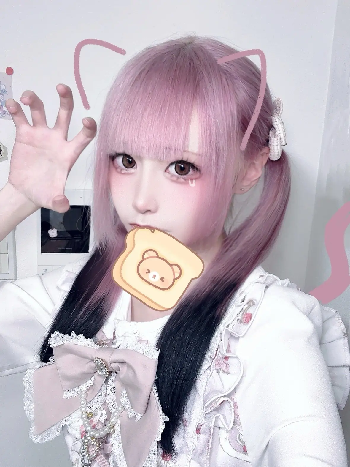 听说这个发色很像垂耳兔