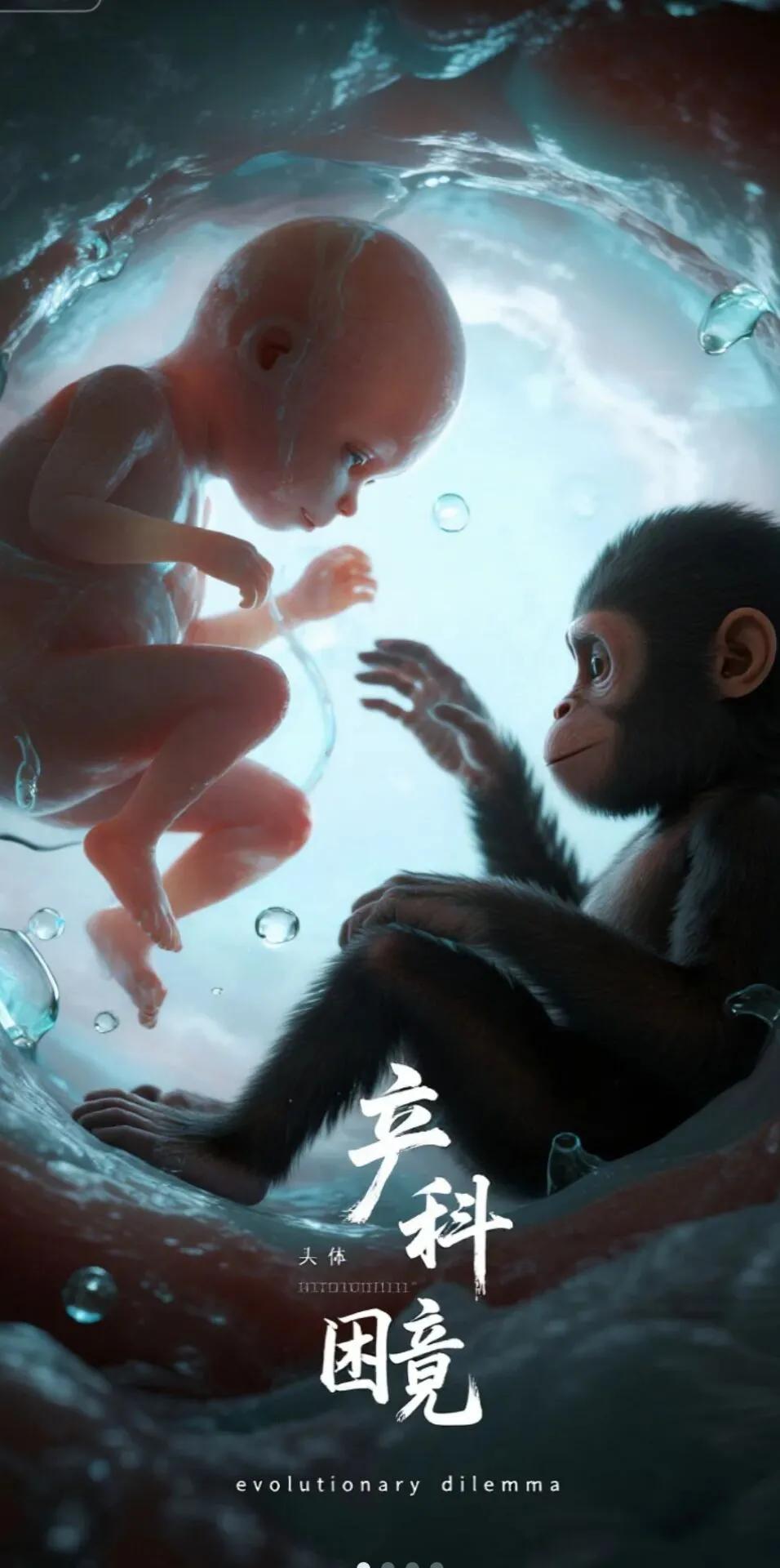 人类进化的BUG，科学支持度约70%。由于直立行走，产道变窄，🉑脑容量却越来越