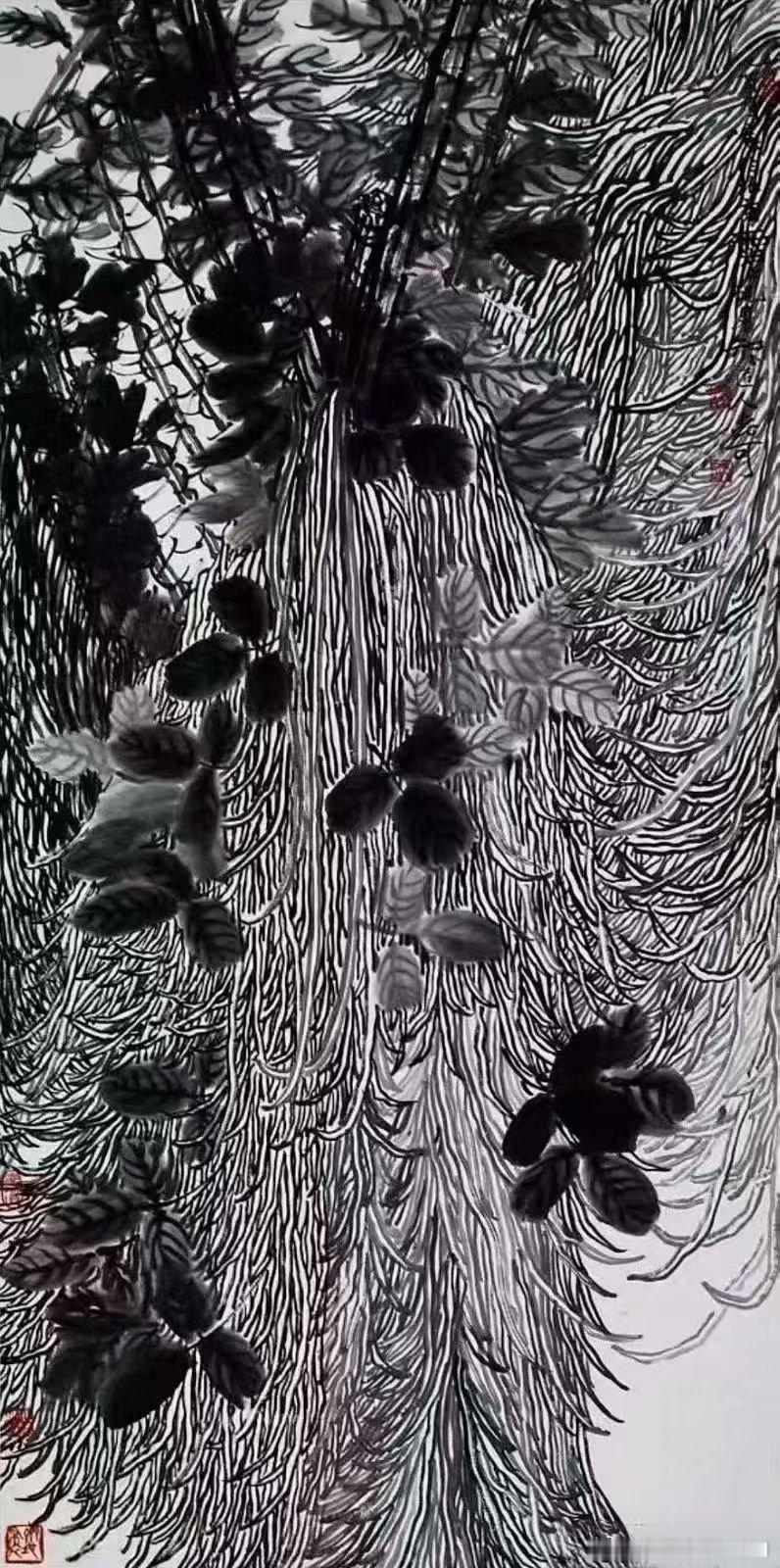 名家作品友情代理推荐分享【老可】号“知不道人”，斋名“大如堂”，中国当代著名画家