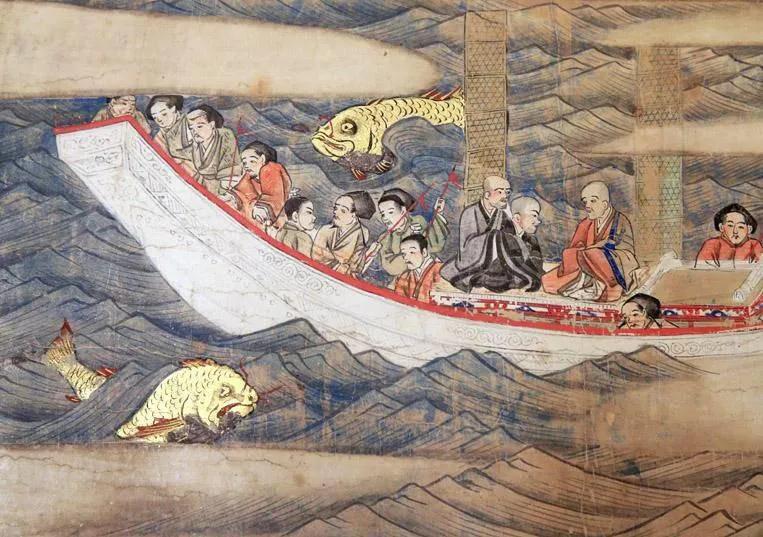 唐代僧人出海求法的故事，讲得最多的是玄奘走陆路、义净走海路，千辛万苦带回经典，这