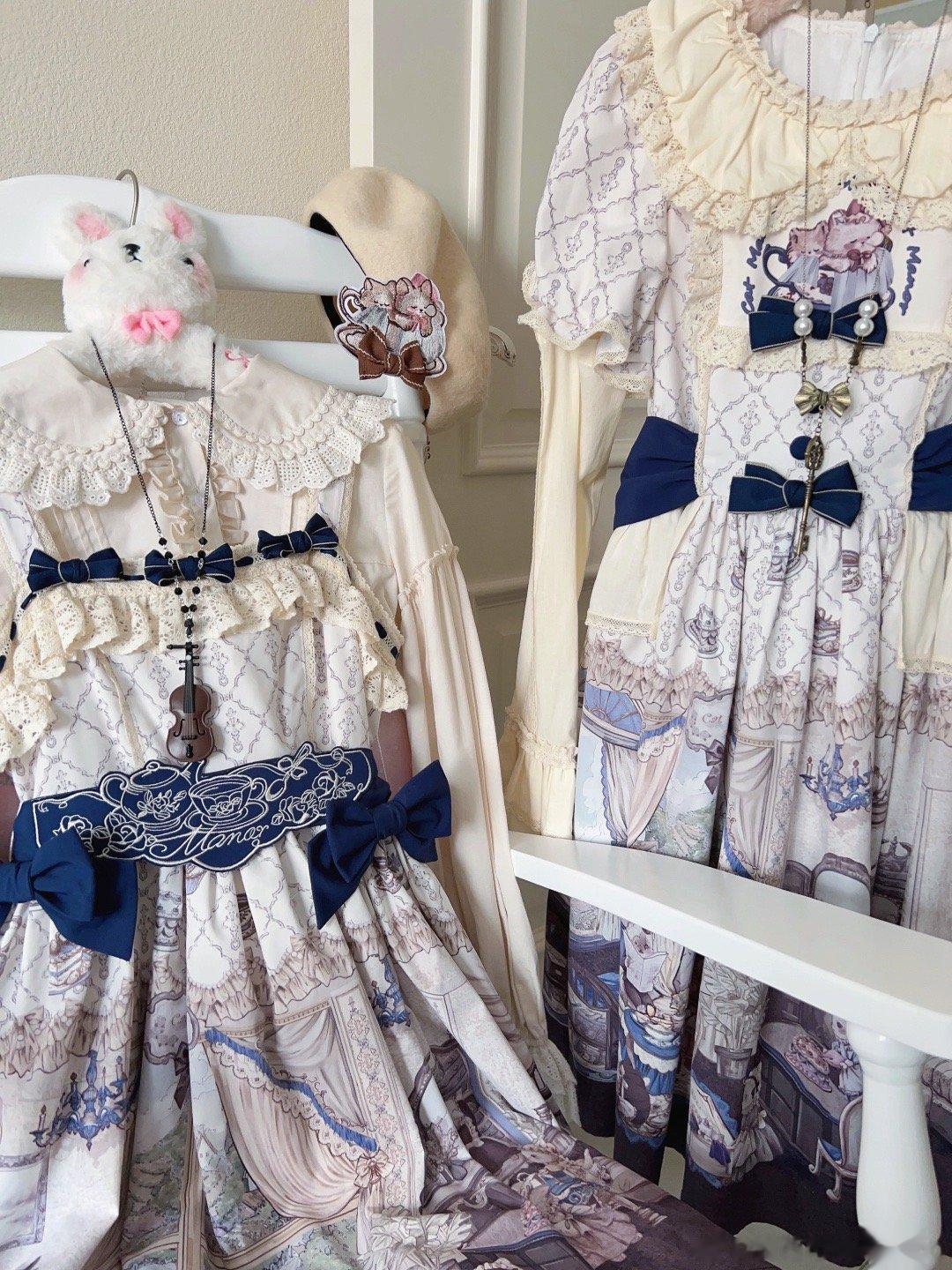 唐顿咪咪在那放着随手拍都好看！#猫芮可[超话]##lolita上新##lolit