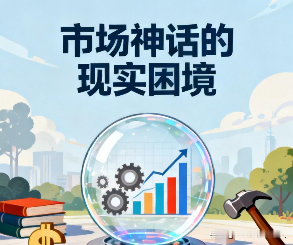 西方主流的经济与教育体系，过度神化市场“看不见的手”，反复强调市场具备自我均衡的