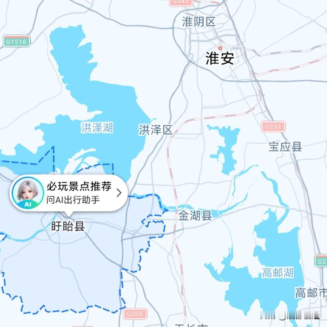 宁淮铁路的金湖站坐落于金湖县城西侧，距盱眙县界并不远，然而终究没能给盱眙留下设站