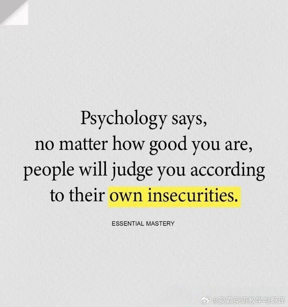 Psychology says, no matter how good you 
