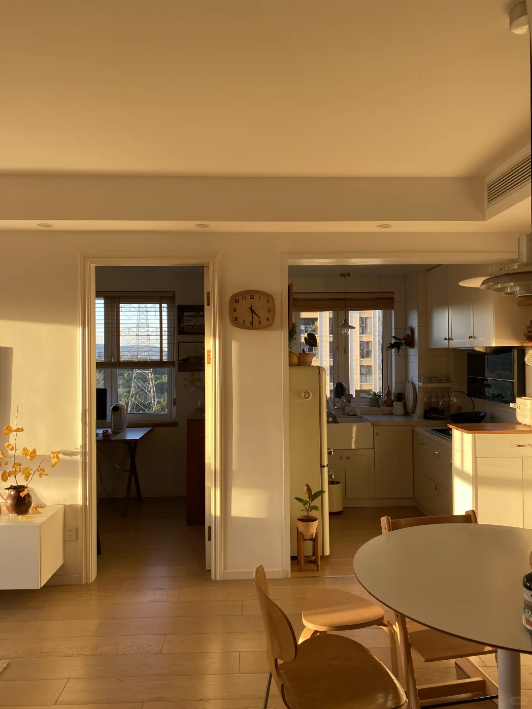 傍晚的房子，无滤镜瞎拍了一波