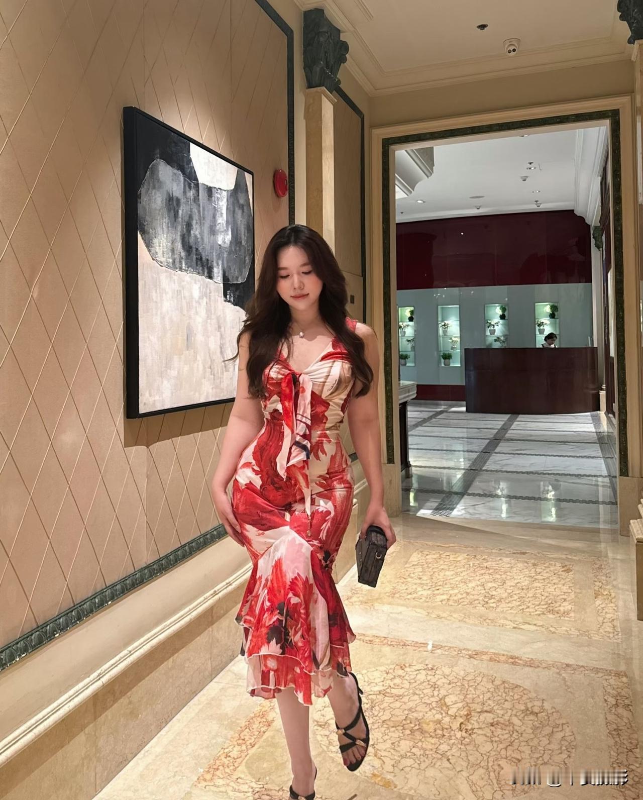 摇曳生姿 跟拍 抓拍摄影