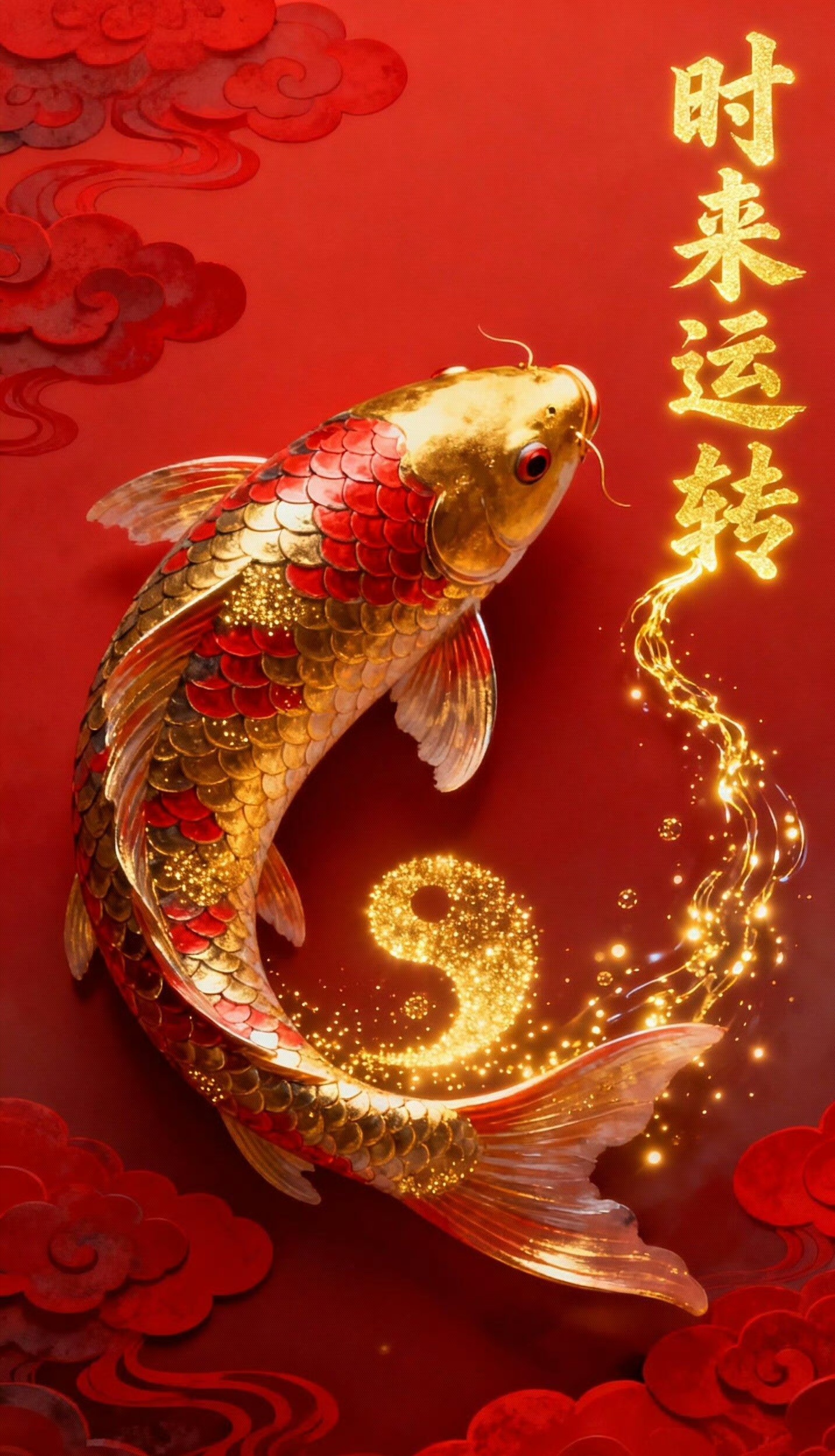 见金锦鲤，好运将至！！ 运势 ​​​