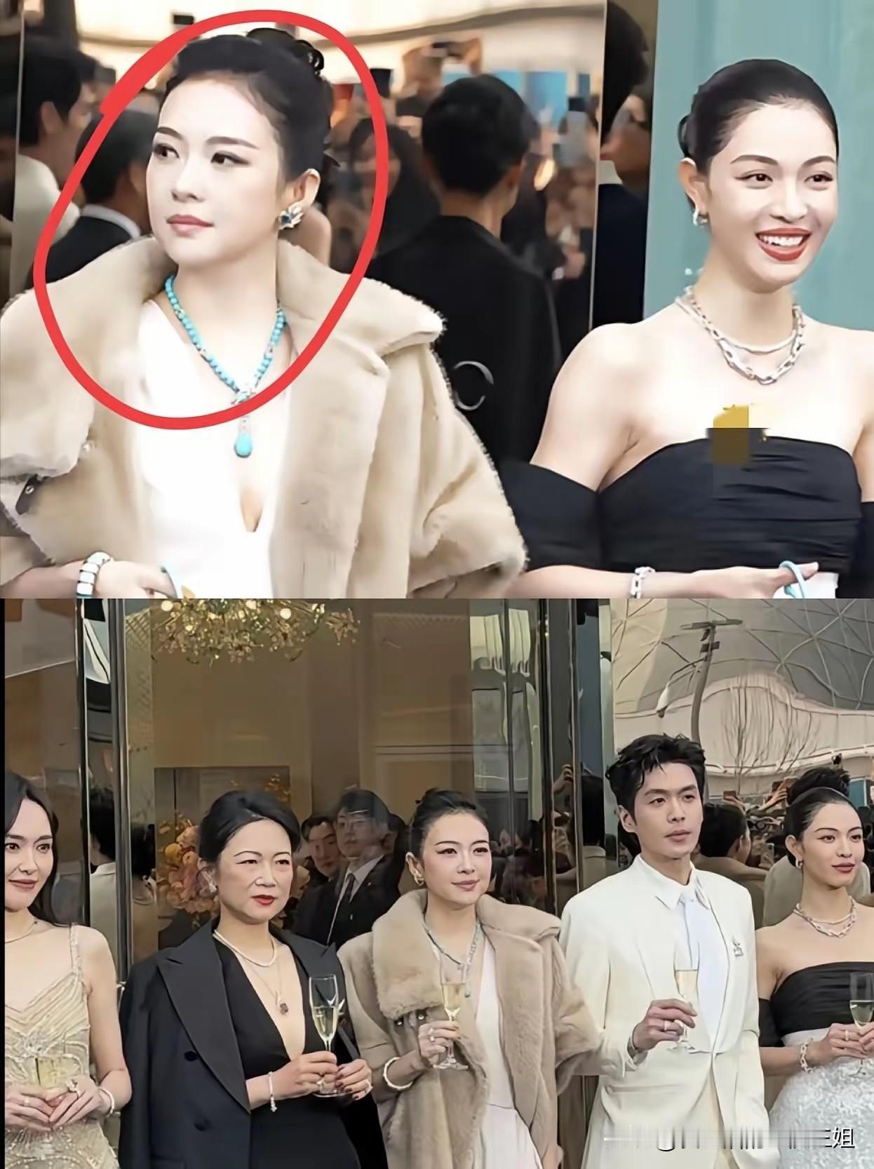 公关场合这样的微表情真是神了
章子怡被钟楚曦抢 C 位
章子怡气到翻白眼的表情被