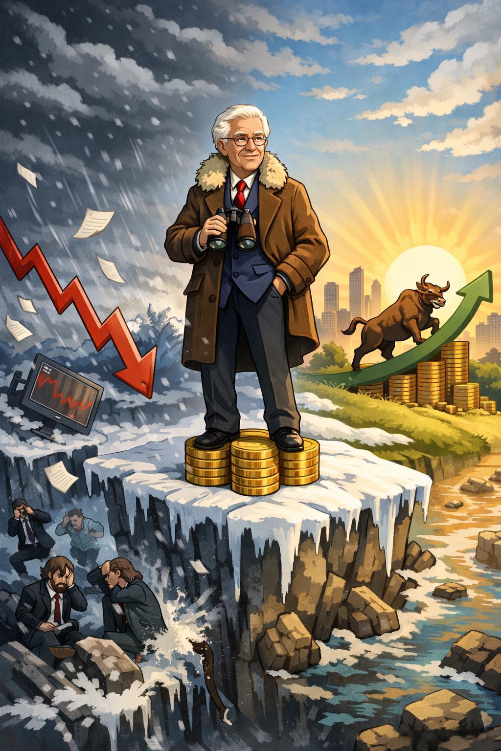 老牛的子夜沉思 股市越跌越值钱：彼得·林奇教你在暴跌里把“恐慌”换成“筹码”市场