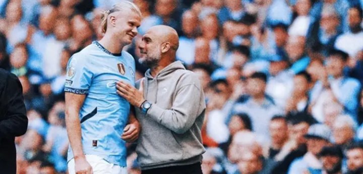 哈兰德在周六曼城4-1大胜伊普斯维奇的比赛中上演帽子戏法，本赛季两场比赛打进4球