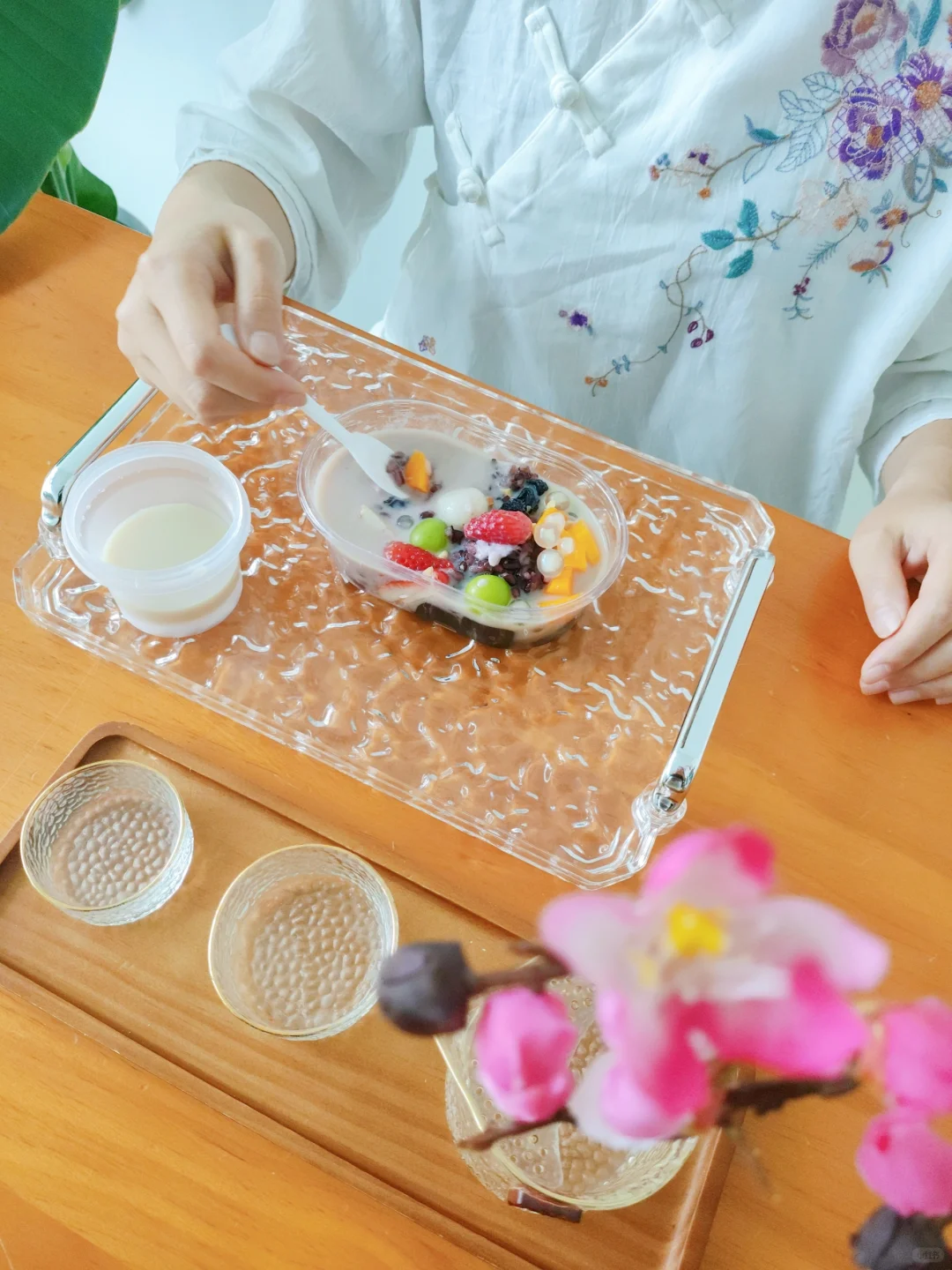轻倚流年慢煮生活，国风搭配美食的浪漫