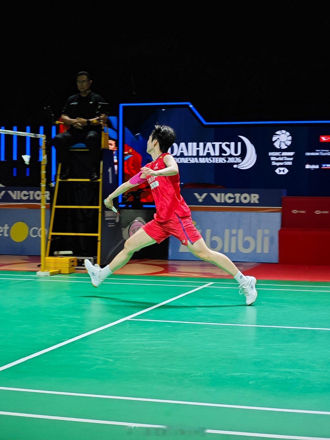 女单 半决赛 陈雨菲(1) 21-15 11-9 奥原希望2026年印尼羽毛球大