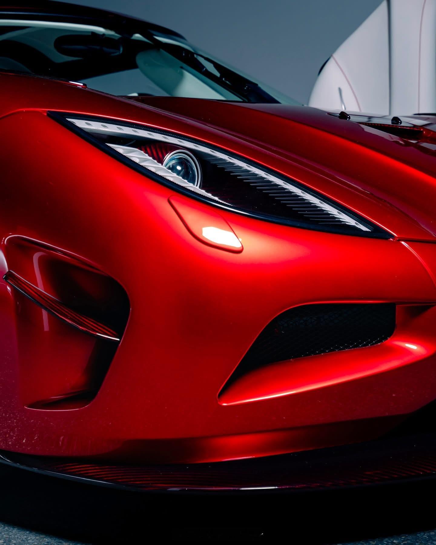 🚗🚗🚗红色碳纤维瑞典车科尼赛克Agera R🐦‍⬛🐦‍⬛🐦‍⬛ ​​