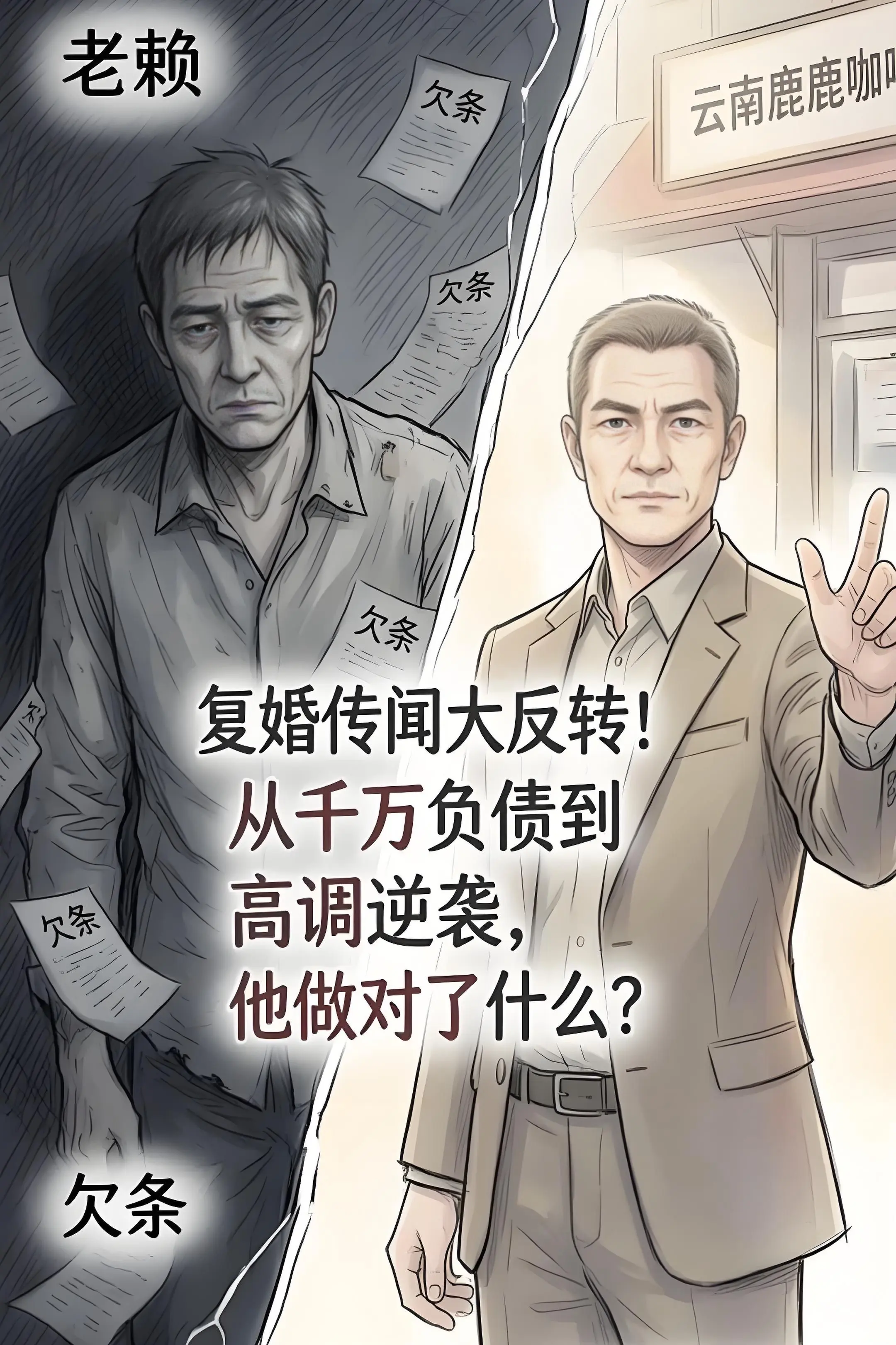 复婚传闻真相大白仅24小时，李亚鹏高调官。宣喜讯，全网恭喜