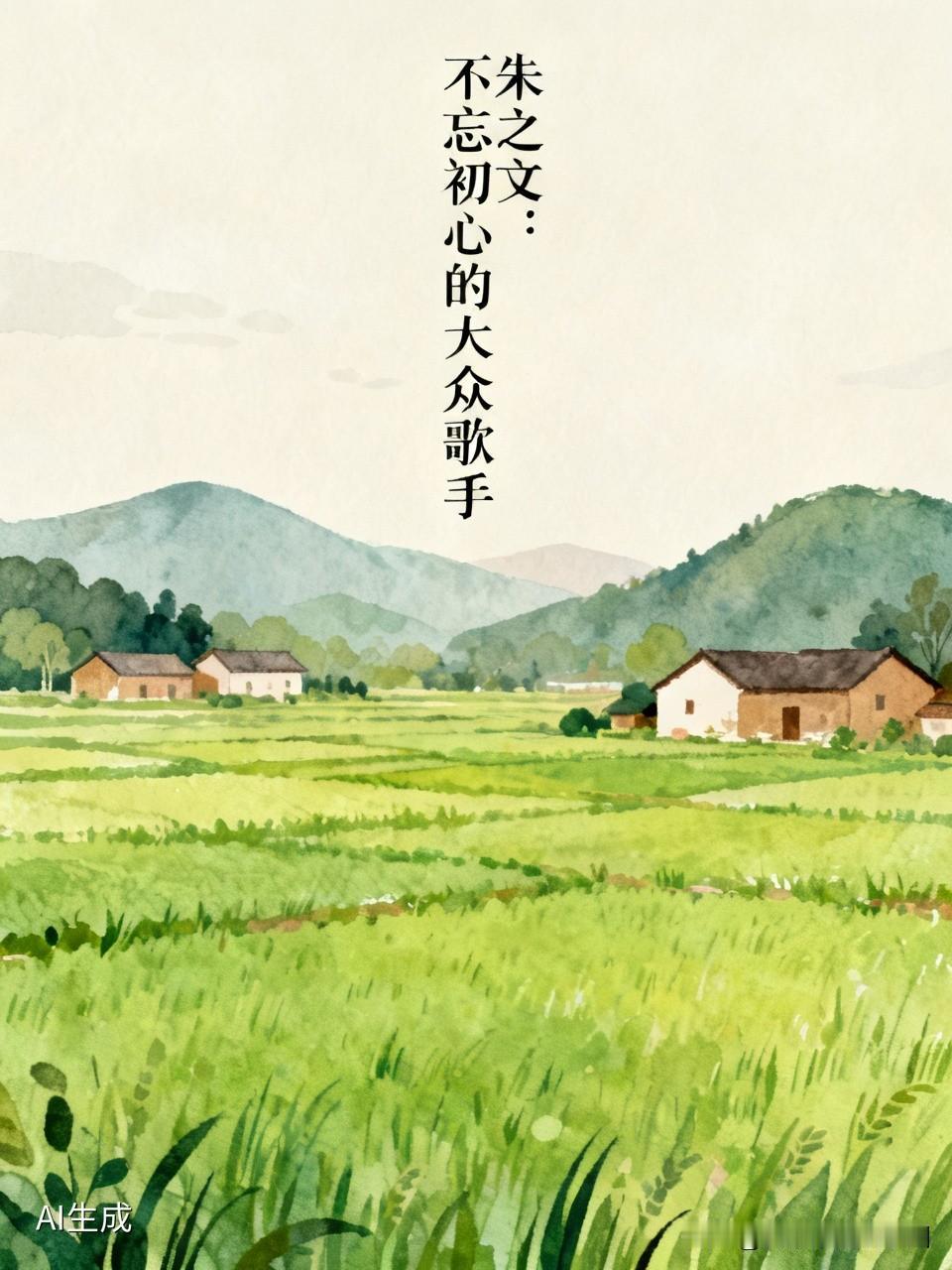 朱之文之所以能持久立足大众视野，主要在于他没有忘本，没有丢掉自己的几亩责任田，始