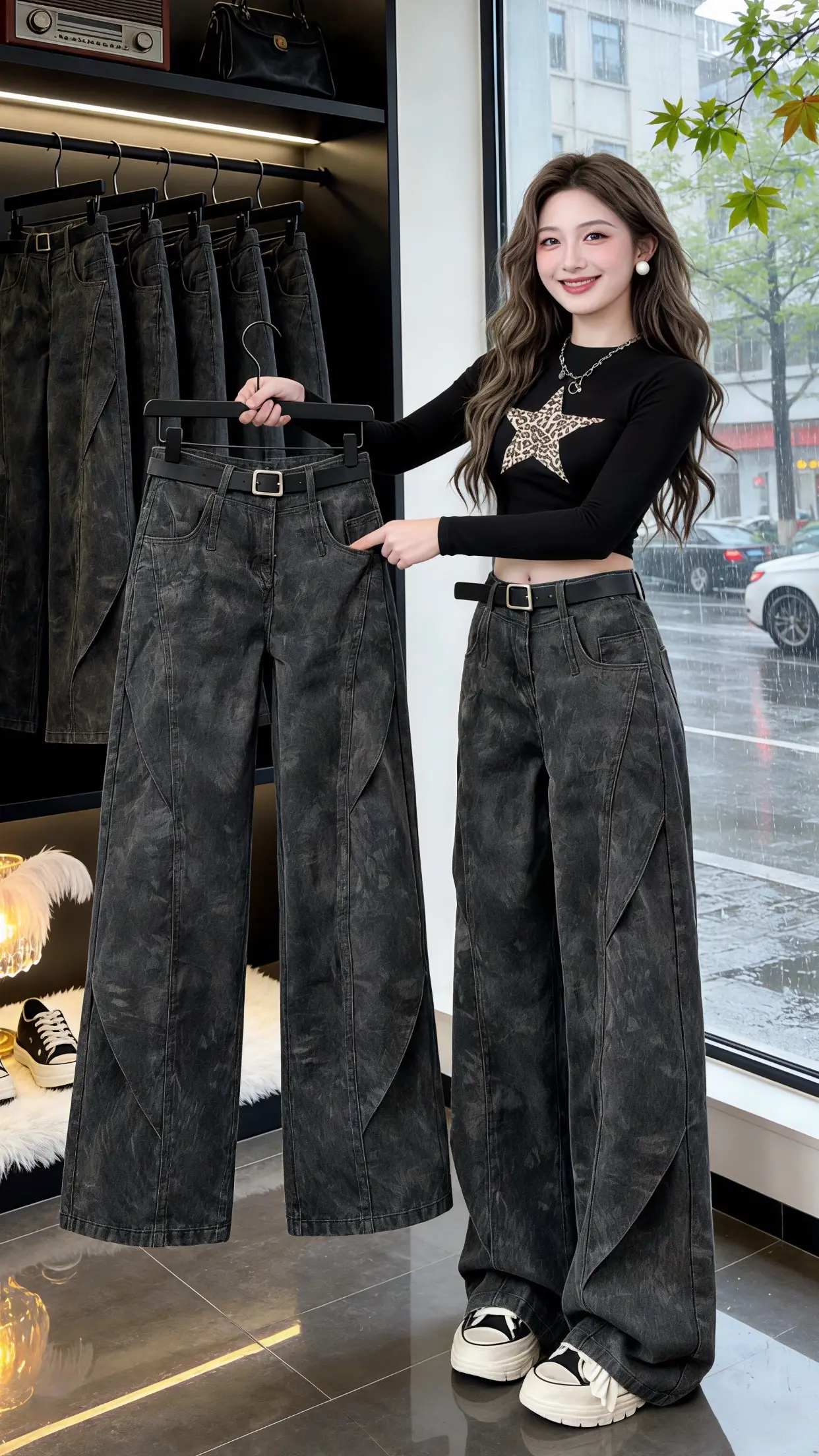 怎么将牛仔裤穿出高级感 显瘦显高显腿长裤子 一眼就爱上的神裤 穿出自己...