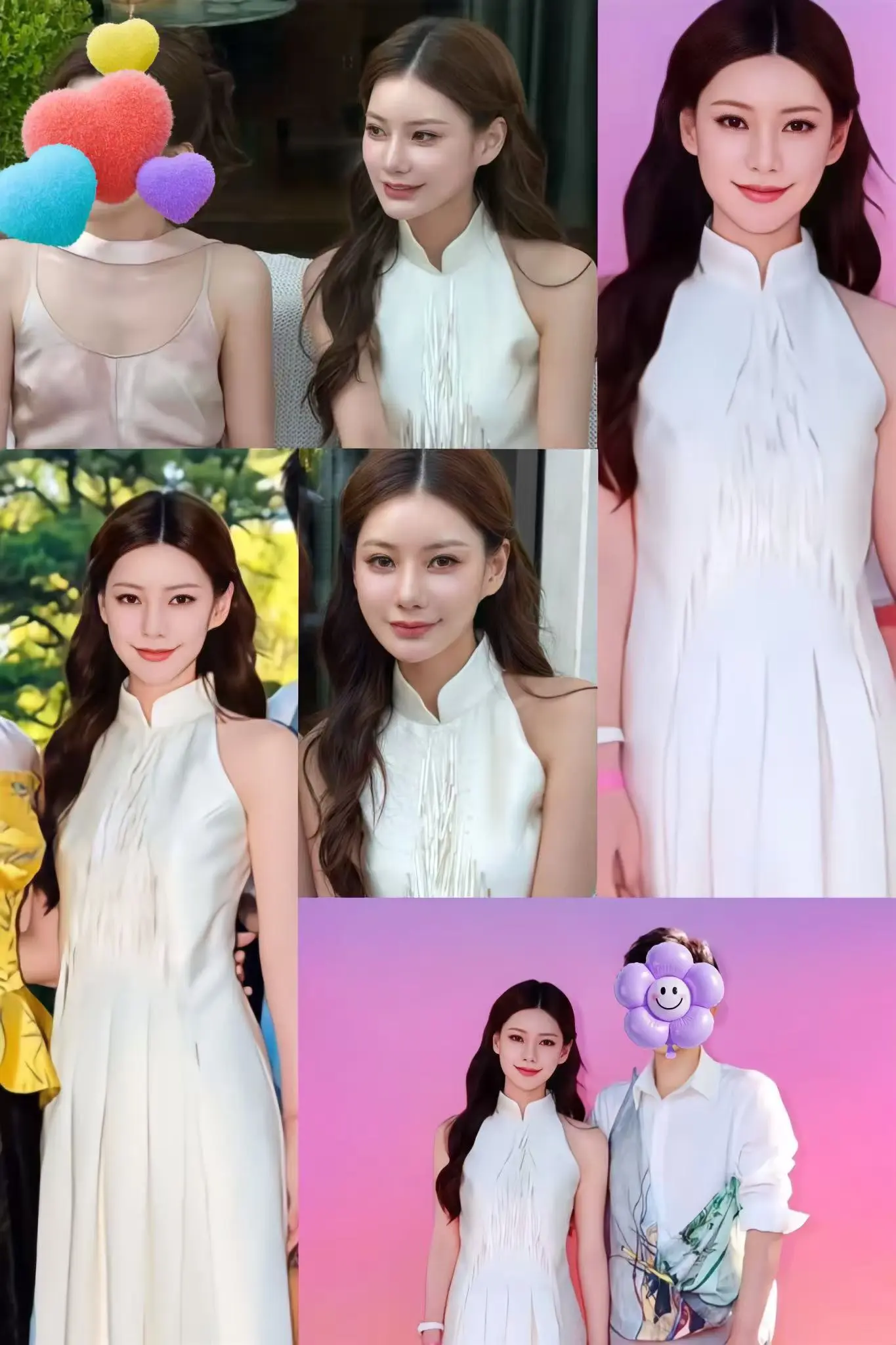 马筱梅婚前参加名媛读书会很从容呀。马筱梅跟女明星朱珠参加同一场活动，晋...