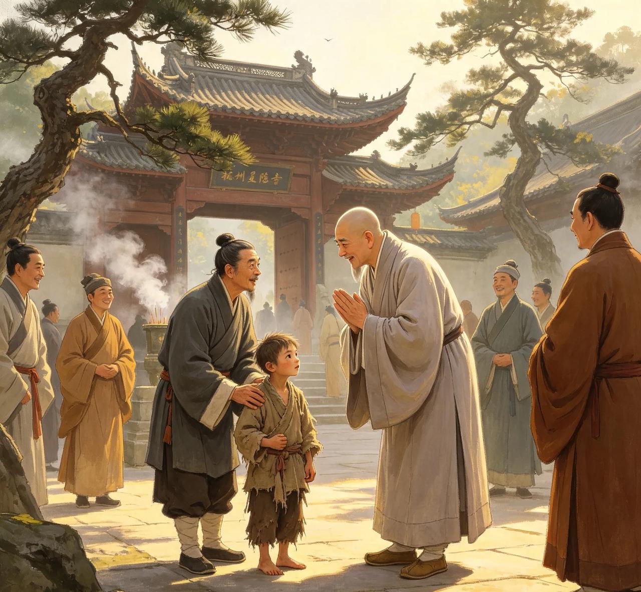 明朝时，石揆、谛晖两位僧人，都属于南宗慧能这一派的禅僧。石揆专攻参禅悟道，谛晖严