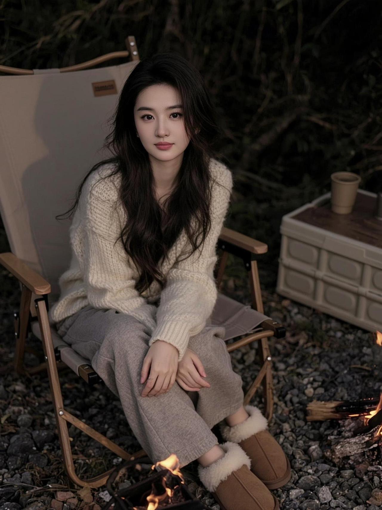 抖音ai创作 日常分享 穿搭 女孩 我喜欢的女孩