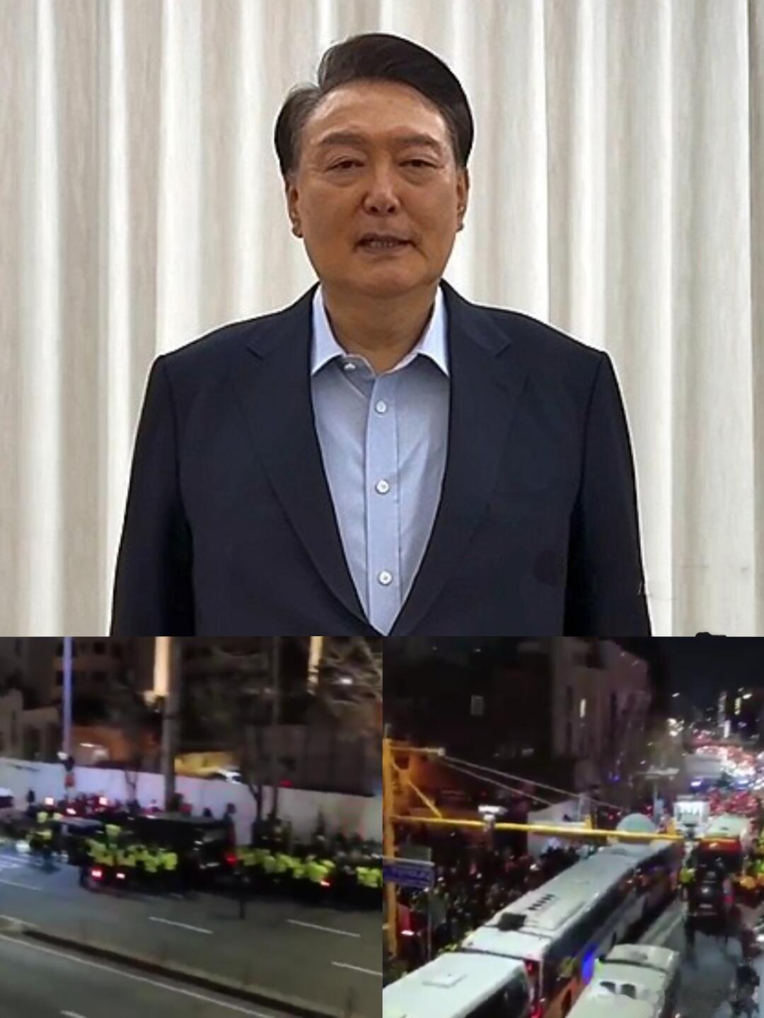 尹锡悦已抵达政府大楼 尹锡悦：我不是被捕，我是自愿去接受调查韩国共同调查本部15