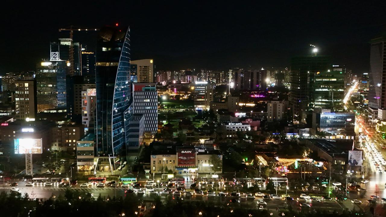 乌兰巴托的夜蒙古国