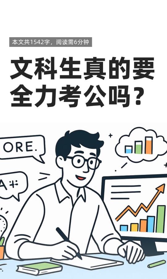 文科生真的要全力考公吗？