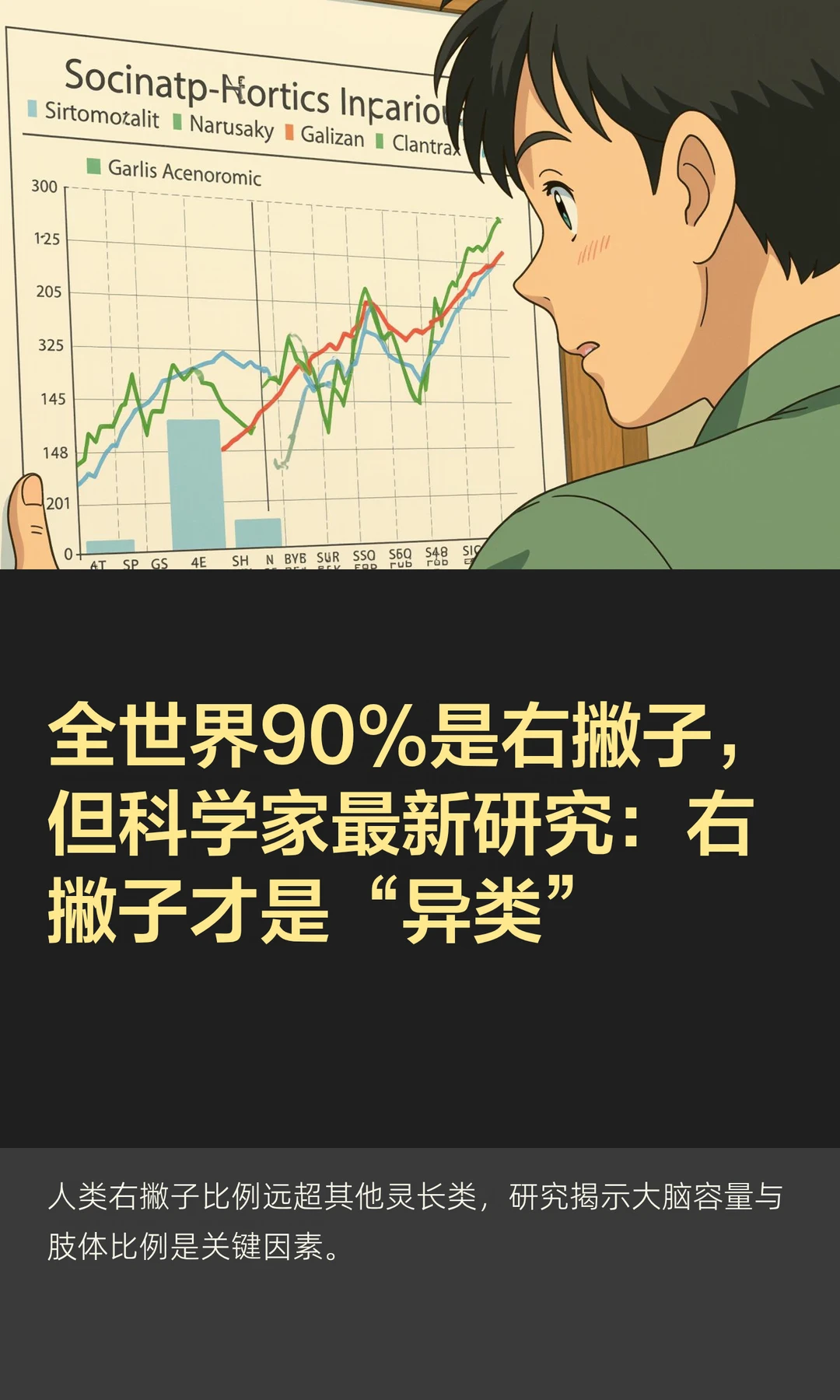 科学家最新发现：右撇子才是异类