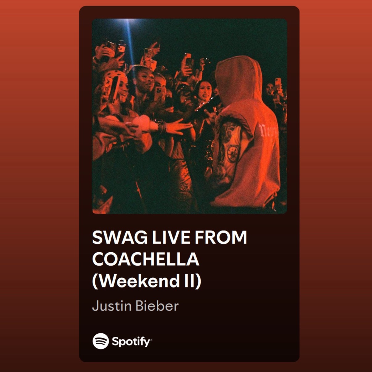 JustinBieber   贾斯汀比伯SWAG live album wk2 