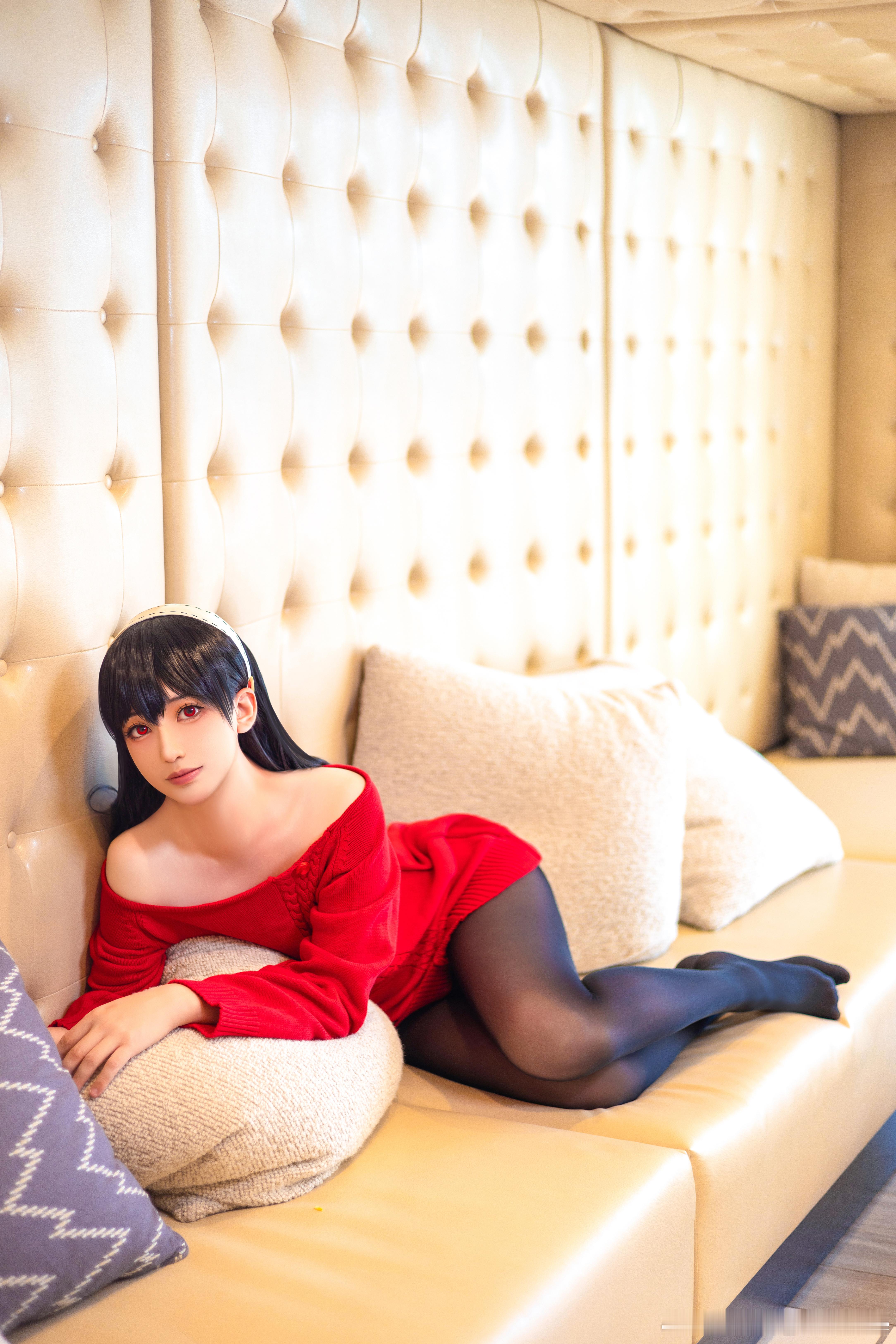 cosplay[超话]  次元大赏  cosplay  间谍过家家  绫  绫l
