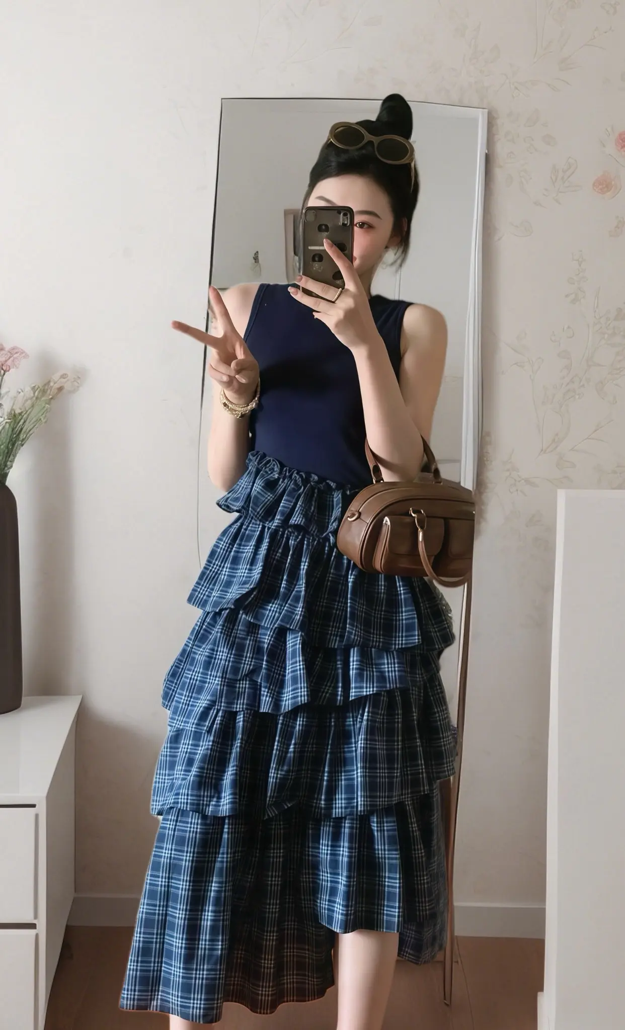 这套穿搭，好韩好减龄，小众设计不撞衫。韩系穿搭时髦精的ootd