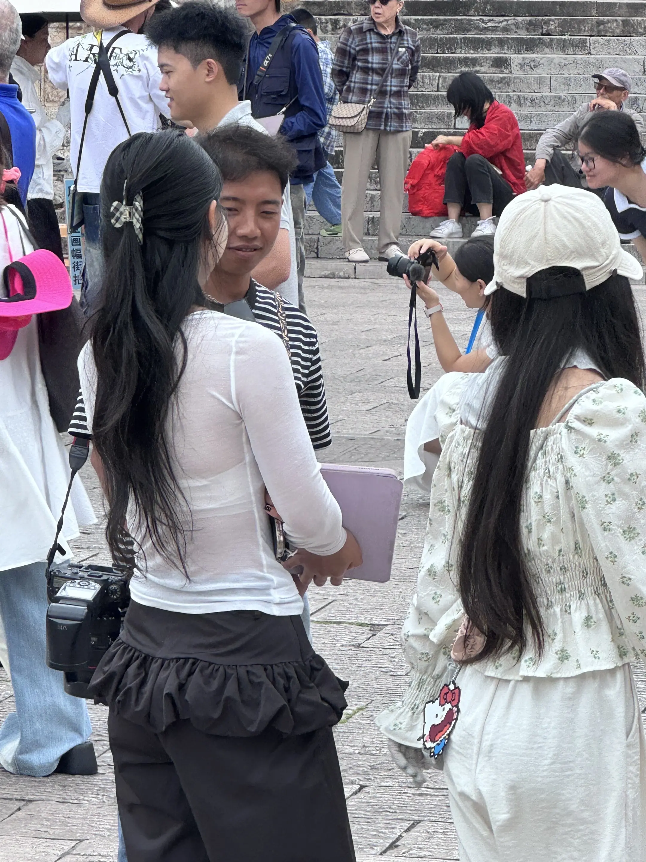 街拍美女