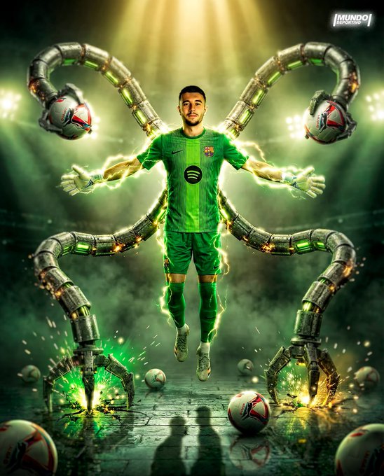 加西亚失球/预期进球差值达9.47，已超过个人上赛季全季数据