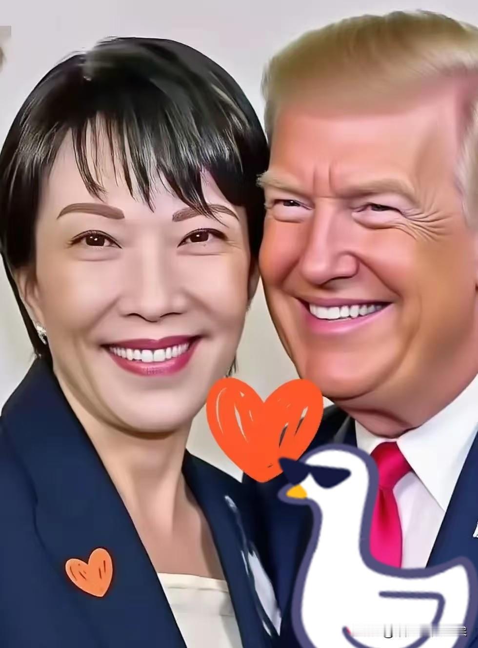 就在刚刚
美国和日本同时宣布了
10月25日，美国总统特朗普和日本新任首相高市早