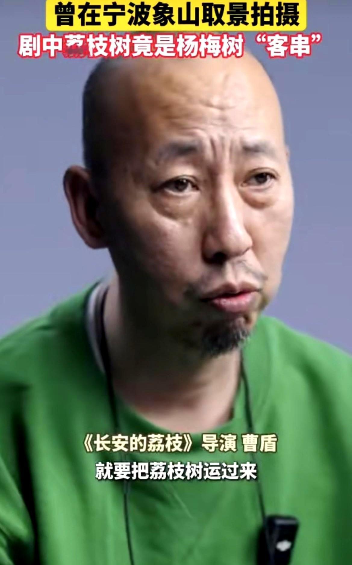 《长安的荔枝》又出问题了！

导演曹盾亲自承认，如果要拍荔枝树，就需要将荔枝树运