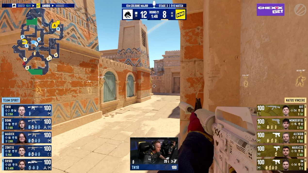 CS2 IEM 科隆Major 2026 第三阶段瑞士轮第一轮Na'Vi对阵Sp