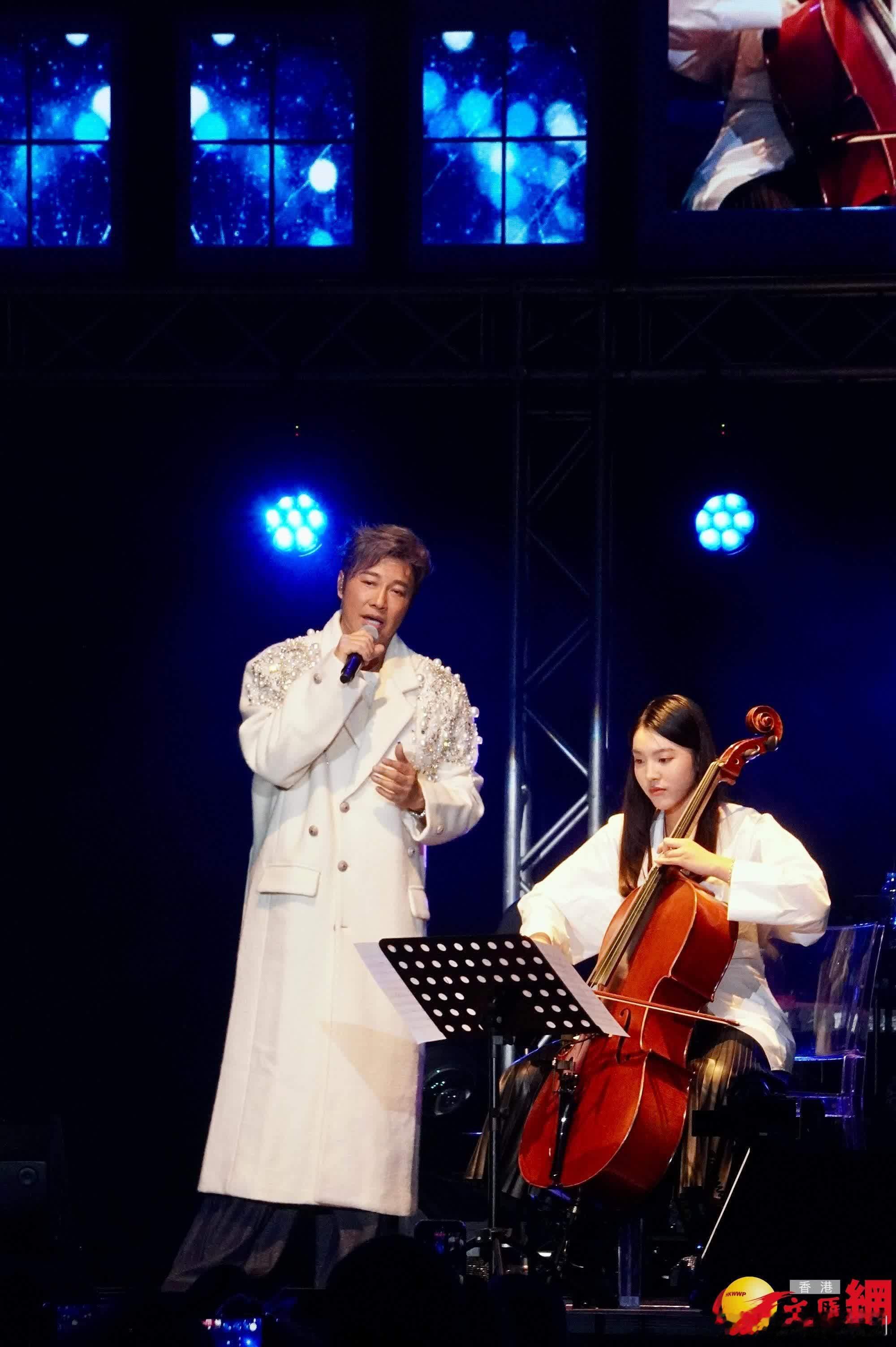 譚耀文出道37年辦個唱圓夢　女兒大提琴伴奏溫馨同台.譚耀文（阿譚）歷經了37年演