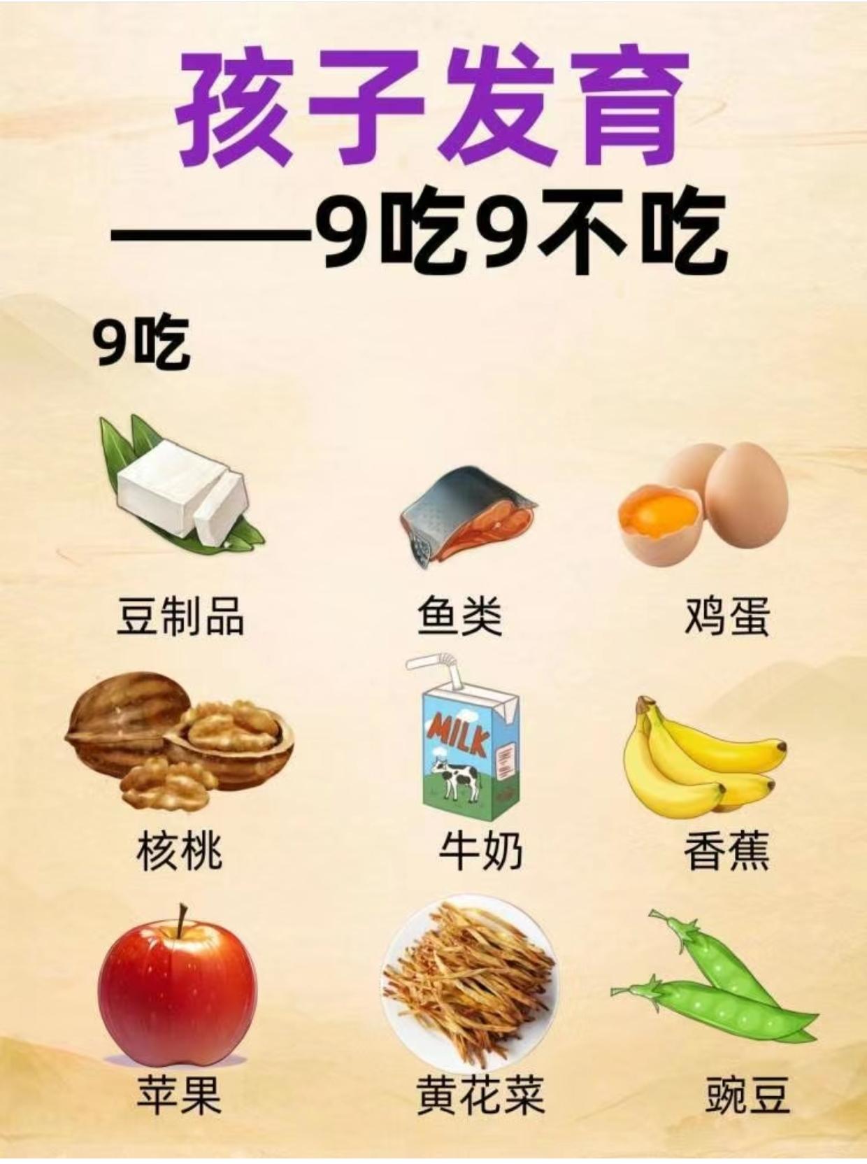 孩子发育。孩子发育9吃9不吃