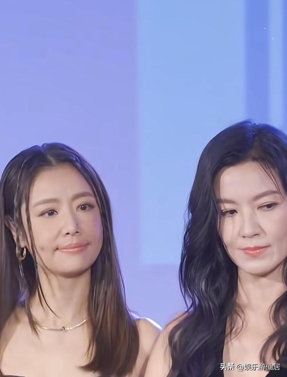 有人说林熙蕾真是美了一辈子，
但和林心如同台，
我感觉林心如更胜一筹！