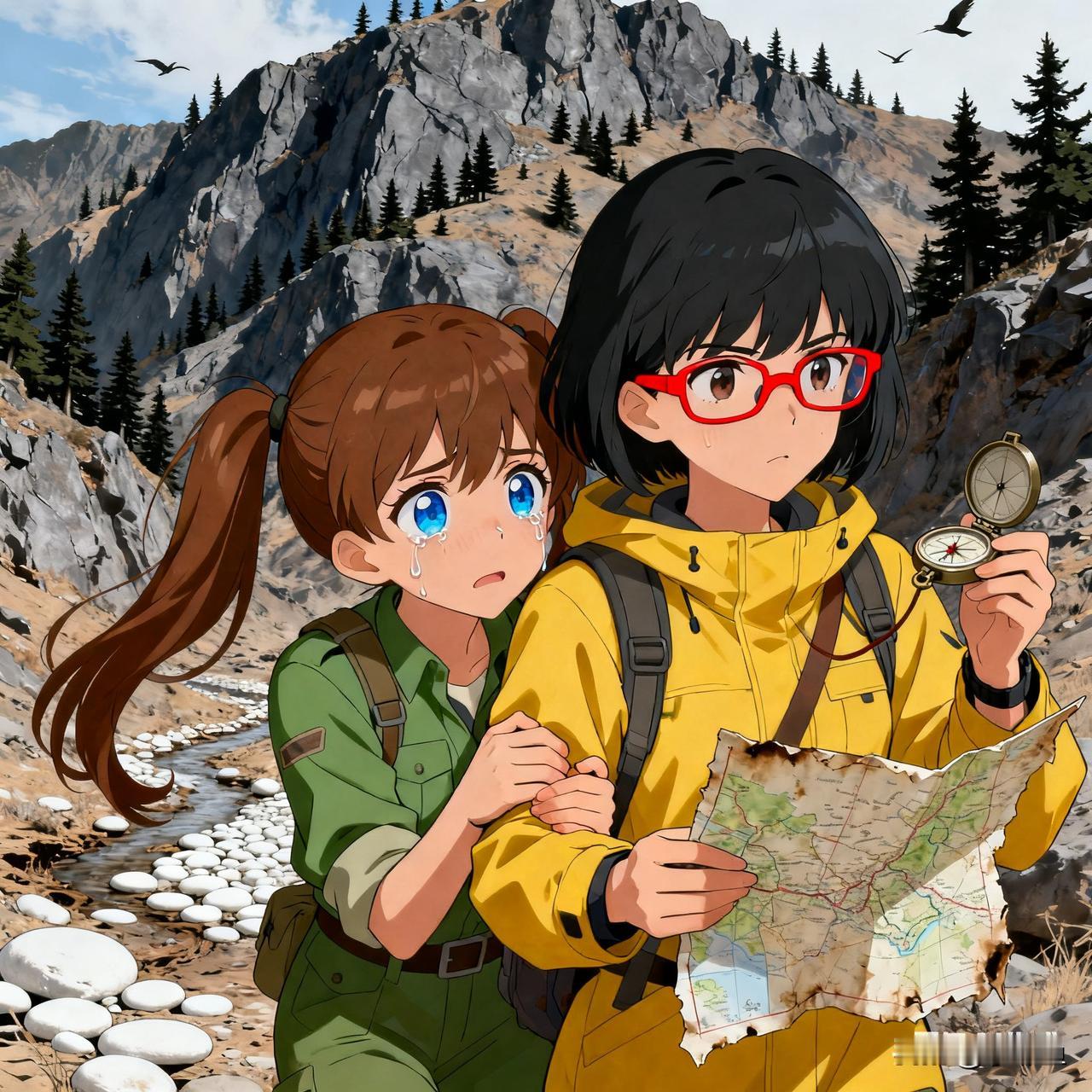 近日，广东省惠州市有8位驴友组团徒步上山，走到半道天都很晚了，有2位女子脚走出了