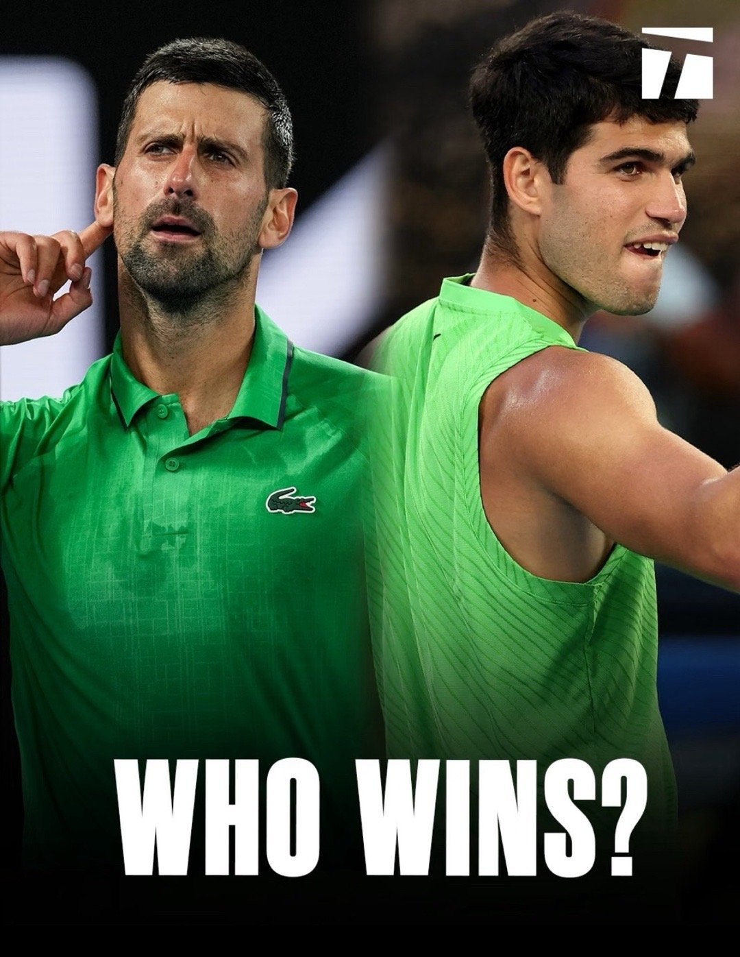 阿尔卡拉斯vs德约科维奇 两人9次交手差距微乎其微，温网阿卡两胜德约，奥运会德约