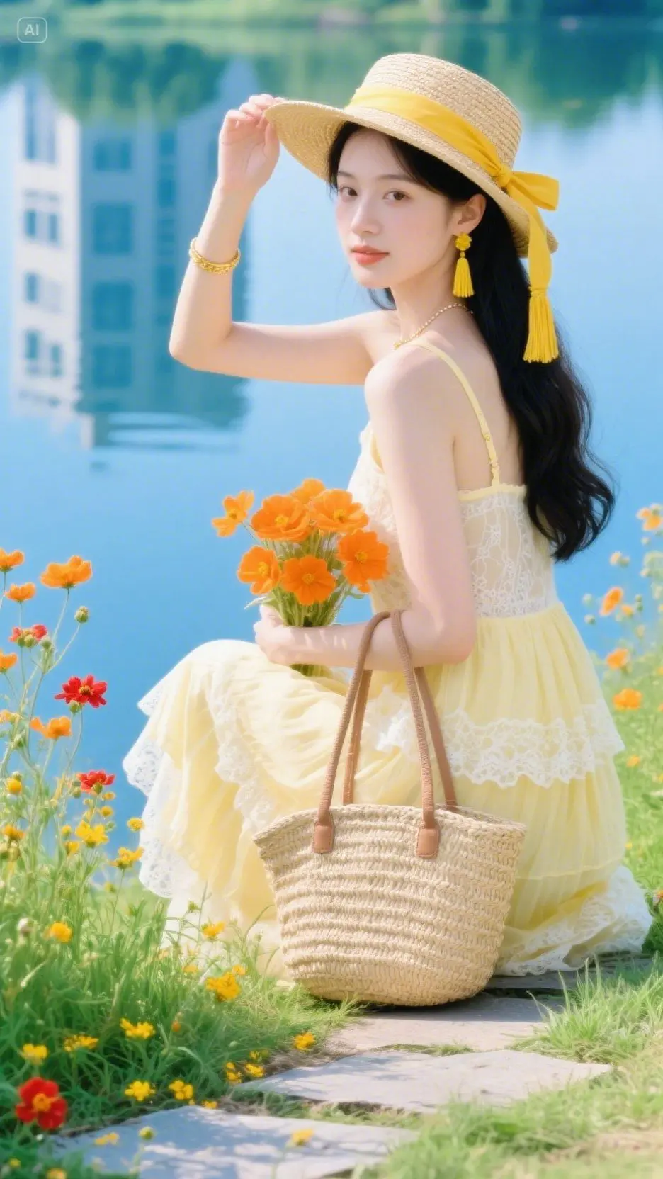 即梦AI 每日分享 夏日穿搭 定格美好瞬间 喜欢就关注我吧