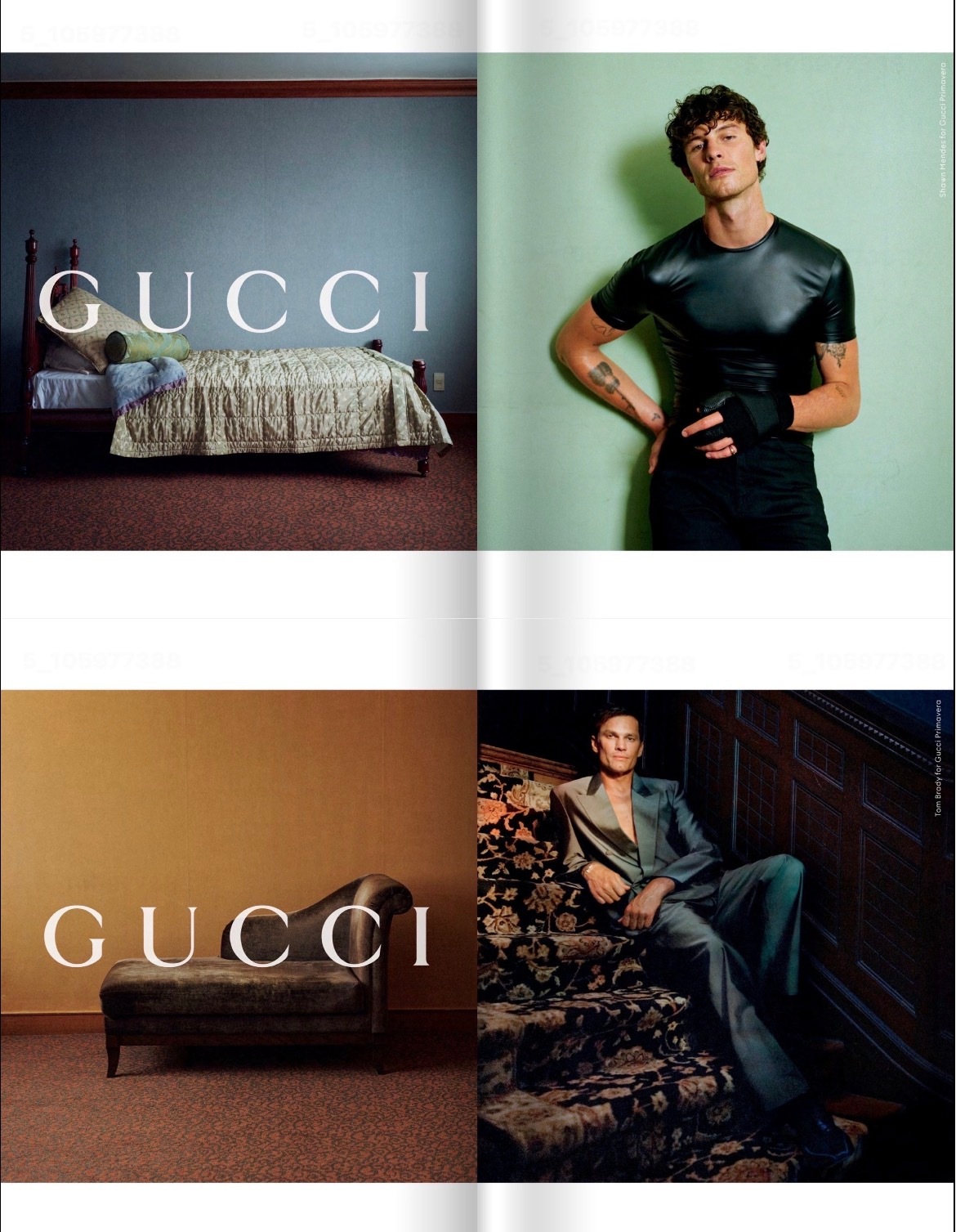 肖战宁艺卓gucci秋冬广告 gucci秋冬系列全球广告全明星阵容，其中全球品牌