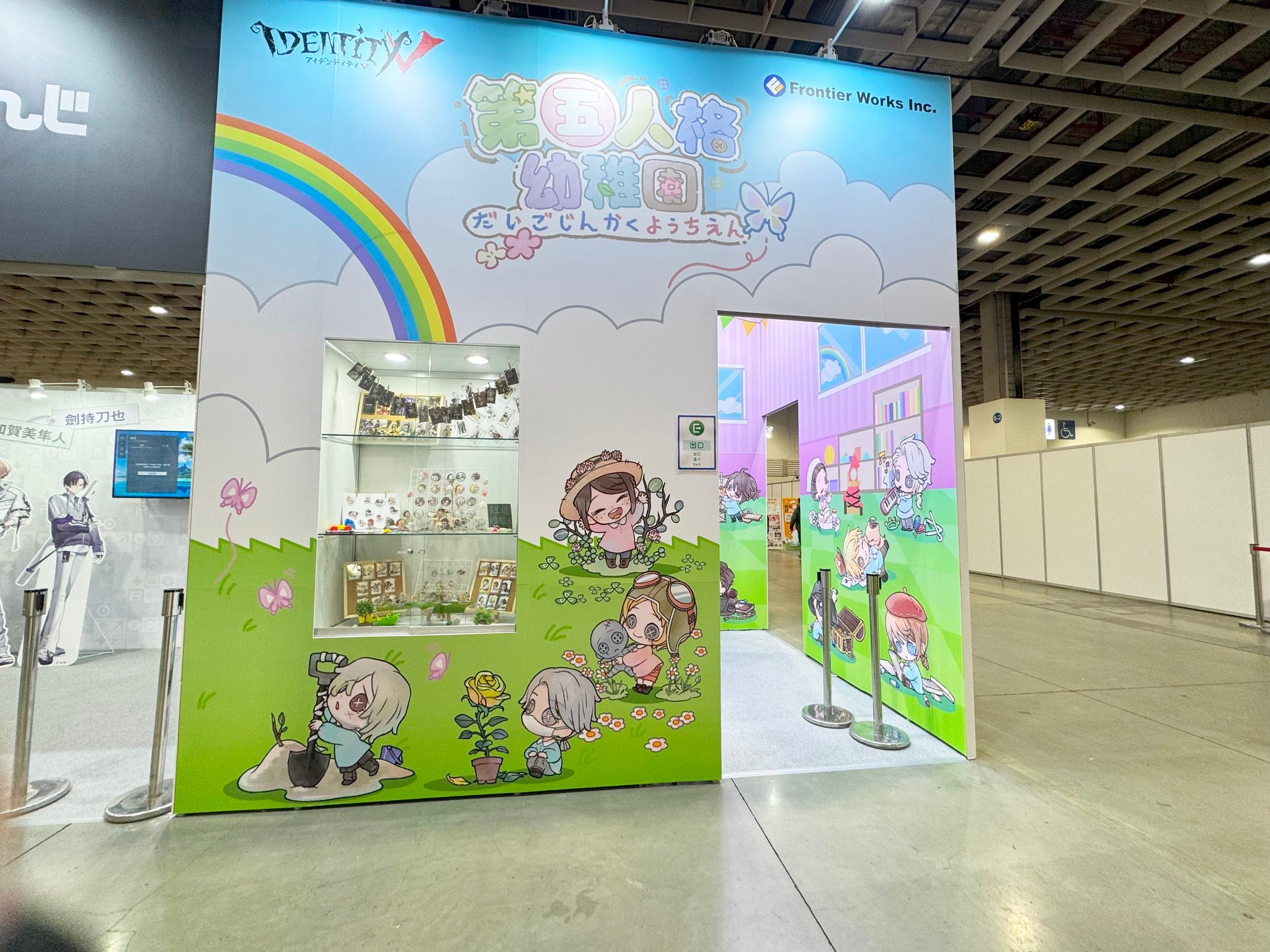 第五人格[超话]  2025台北国际动漫节第五人格幼稚园展位ʕ•̫͡•ʔ 