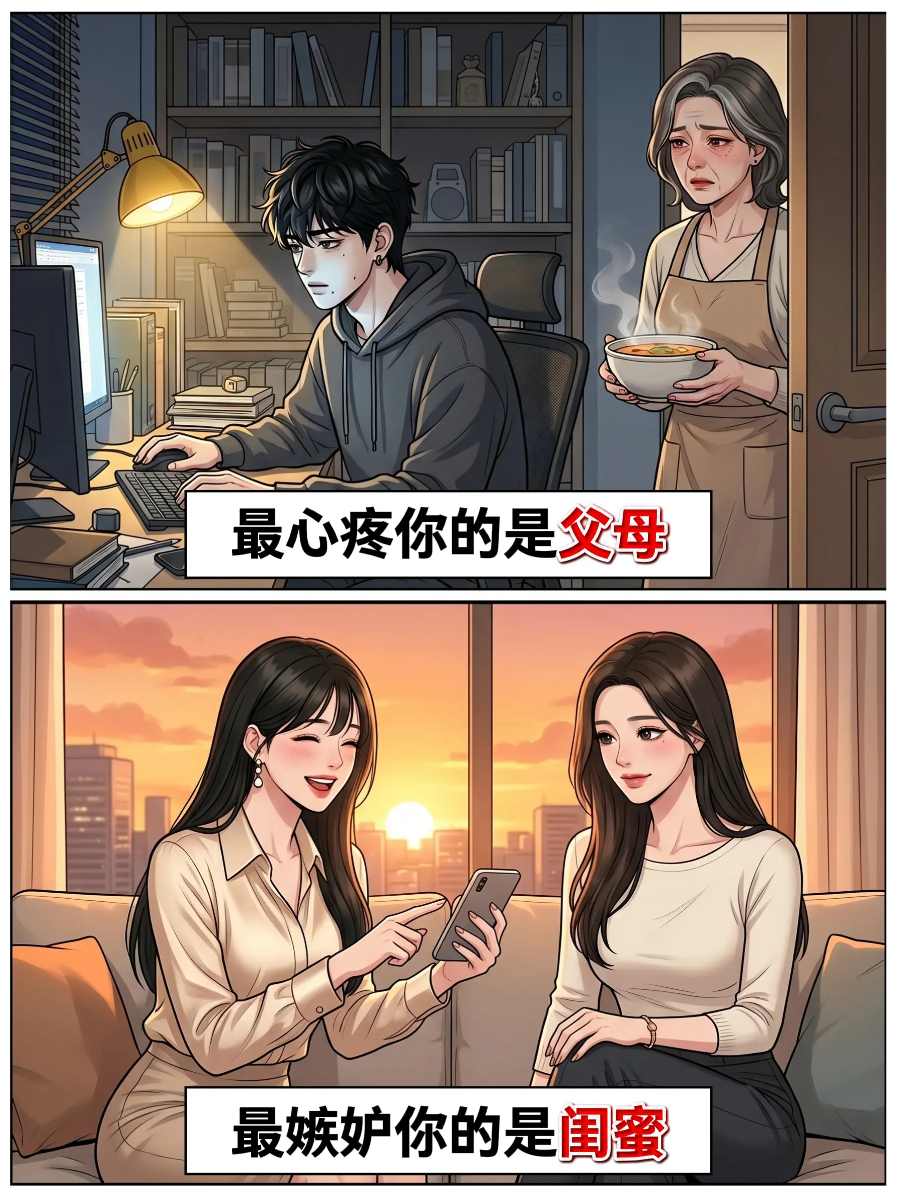 看完这段话感觉被点醒了……